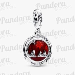 Pandora Stranger Things Glow-in-the-dark Upside Down Dangle Charm